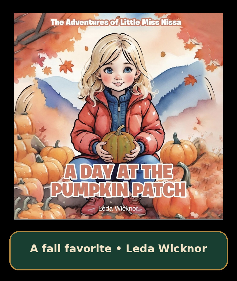 Official cover of The Adventures of Little Miss Nissa: A Day at the Pumpkin Patch